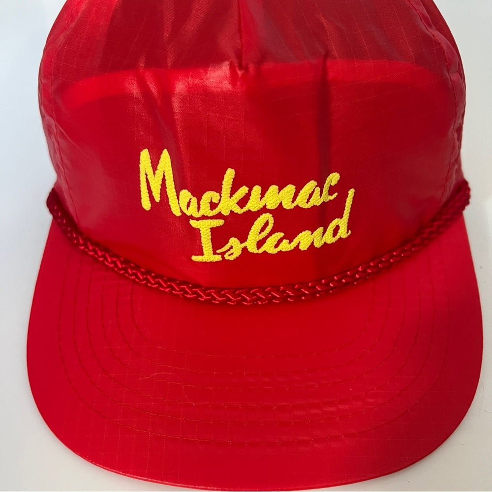 Vintage Mackinac Island rope hat